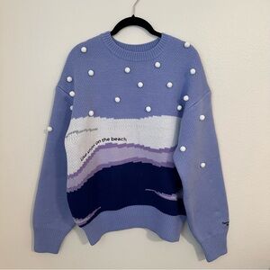 Taylor Swift Like Snow On The Beach Sweater
